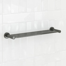 Elle 500mm Gunmetal Stainless Steel Shower Shelf