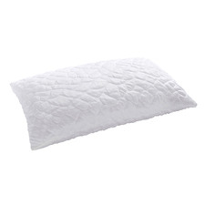 White Shredded Cooling Gel Memory Foam Pillow