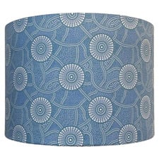Kangaroo Path Aboriginal Art Cotton Lamp Shade