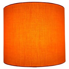 Stamply Orange Lamp Shade