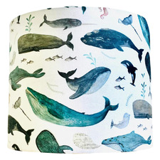 Whales Nursery Lamp Shade