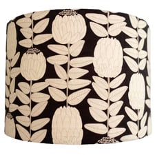 Proteas Black & White Canvas Lamp Shade