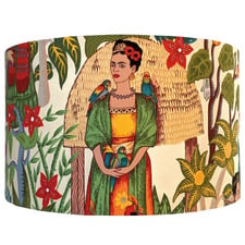 Mexican Frida Cotton Lamp Shade