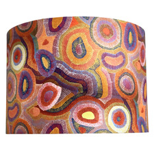 Warlukurlangu Aboriginal Multi-Colour Cotton Lamp Shade