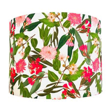 Australian Pink Flowers Cotton Lamp Shade