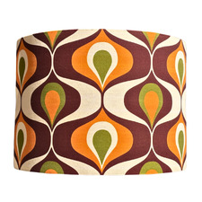 The Retro Ogee Cotton Lamp Shade