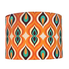 70's Retro Cotton Lamp Shade
