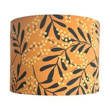 Wattle In Yellow Cotton Lamp Shade