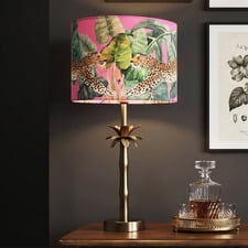 Palma Leopard Table Lamp