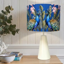 Conrad Peacocks Table Lamp