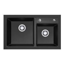Delta 800mm 1 & &frac12; Granite Kitchen Sink