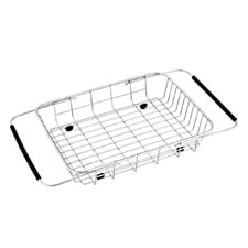 Etagong Extendable Stainless Steel Dish Drainer Basket