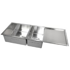 Vante 1200mm 1 & 1/2 Stainless Steel Kitchen Sink with Drainer