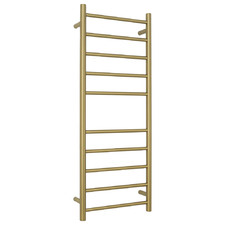 430 x 1100mm Round Heated Towel Rail