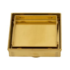 Tile Insert Square Floor Grate With 74mm Outlet