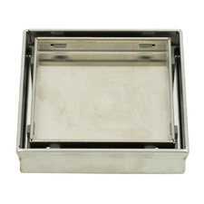 Tile Insert 100mm Stainless Steel  Floor Waste With 50mm Outlet