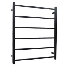 Non-Heated 700 x 830mm 6 Bar Square Towel Rail