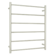Non-Heated 700 x 830mm 6 Bar Round Ladder Towel Rail