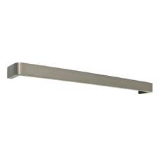 Rounded Edge 800mm Single Heated Towel Rail