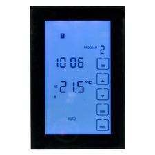 Glass Fronted Vertical Dual Digital Timer & Thermostat