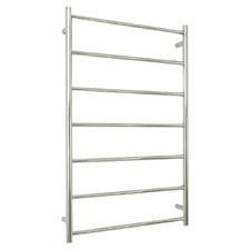 Non-Heated 700 x 1130mm 7 Bar Round Towel Rail