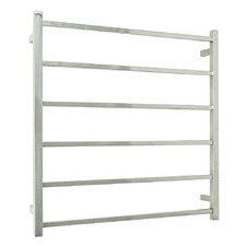 800 x 830mm Mirror Polished Square Towel Rail