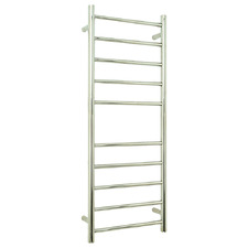 Non-Heated 430 x 1100mm Round Towel Rail