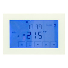 Premium Glass Horizontal Underfloor Heating Digital Timer & Thermostat