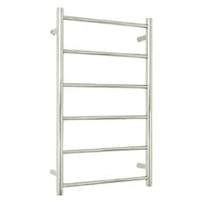Non-Heated 500 x 830mm Round 6 Bar Towel Ladder
