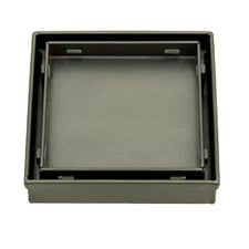 Tile Insert Square Floor Grate With 74mm Outlet