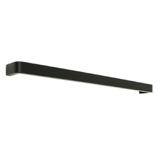 Rounded Edge 800mm Single Heated Towel Bar