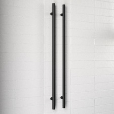 95cm Round Heated Vertical Towel Rail