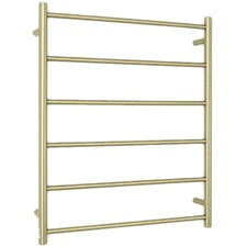 Non-Heated 700 x 830mm Light Gold Ladder Towel Rail