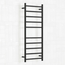 430 x 1100mm Round Heated Towel Rail