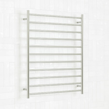 900 x 1100mm Round Heated Towel Rail