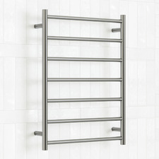 600 x 800mm Round Heated Towel Rail
