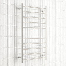 600 x 1100mm Round Heated Towel Rail