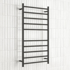 600 x 1100mm Round Heated Towel Rail