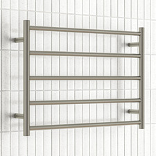 750 x 550mm Round Heated Towel Rail