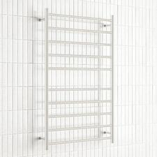 750 x 1200mm Round Heated Towel Rail