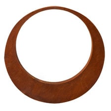 80cm Rust Ring Garden Ornament
