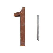 Quinn House Number Garden Stake