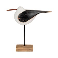 Merinda Seagull Recycled Paulownia Wood Garden Ornament