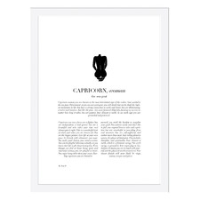 Capricorn Woman II Printed Wall Art