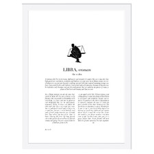 Libra Woman II Printed Wall Art