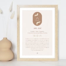 Zodiac Air Child Framed Wall Art