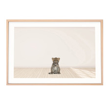 Baby Leopard Cub Printed Wall Art