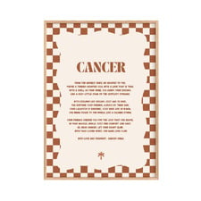 Zodiac Cancer Child Paper Print Wall Art