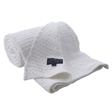 White Authentic Star Cotton Bed Cover