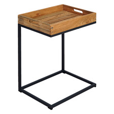 Recycled Teak Wood Tray Table